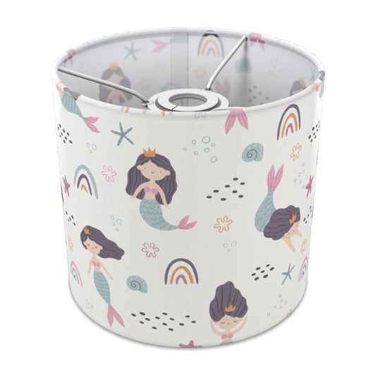 Pink Mermaid Rainbow lampshade - 20cm Ceiling