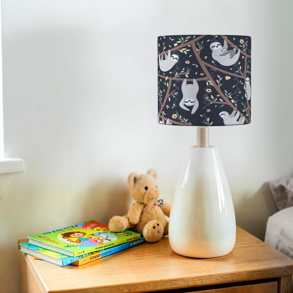 Charming Sloth Jungle lampshade