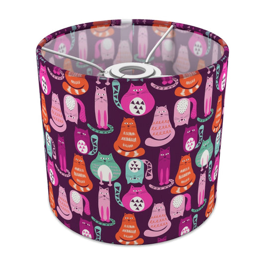 Whimsical Cats lampshade - 20cm Ceiling