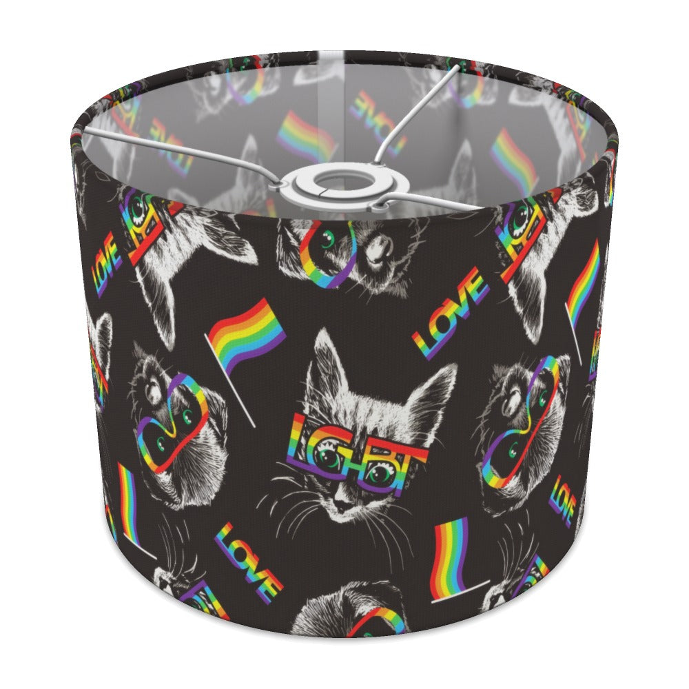 Rainbow Cat lampshade - 25cm Ceiling