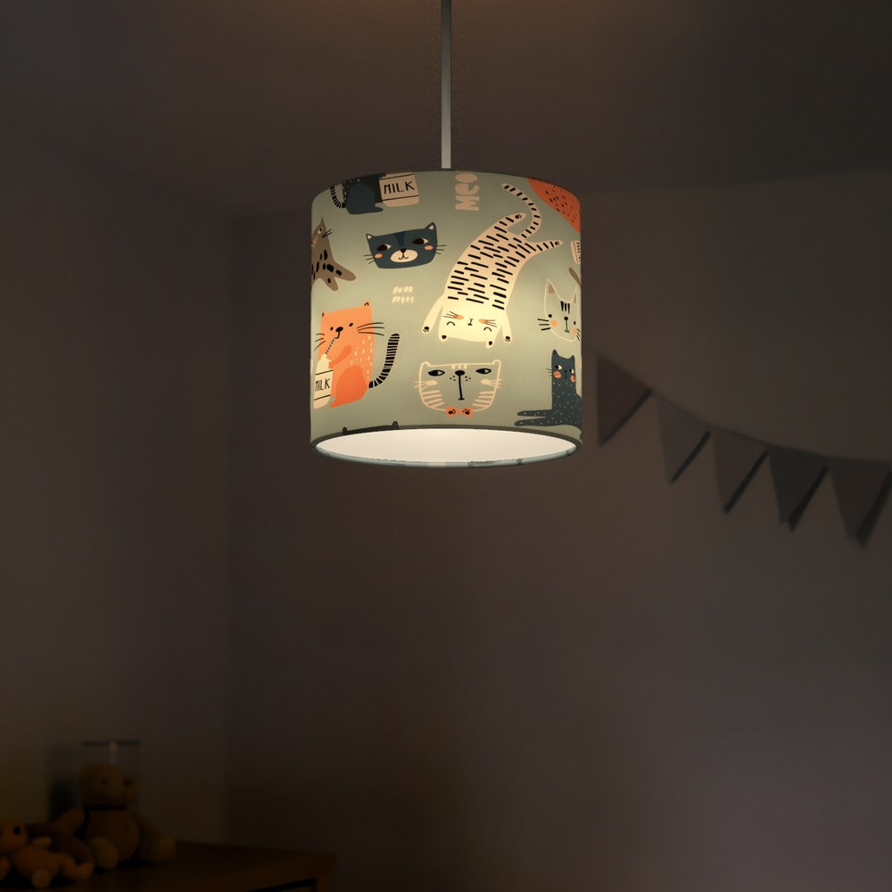 Playful Cat lampshade