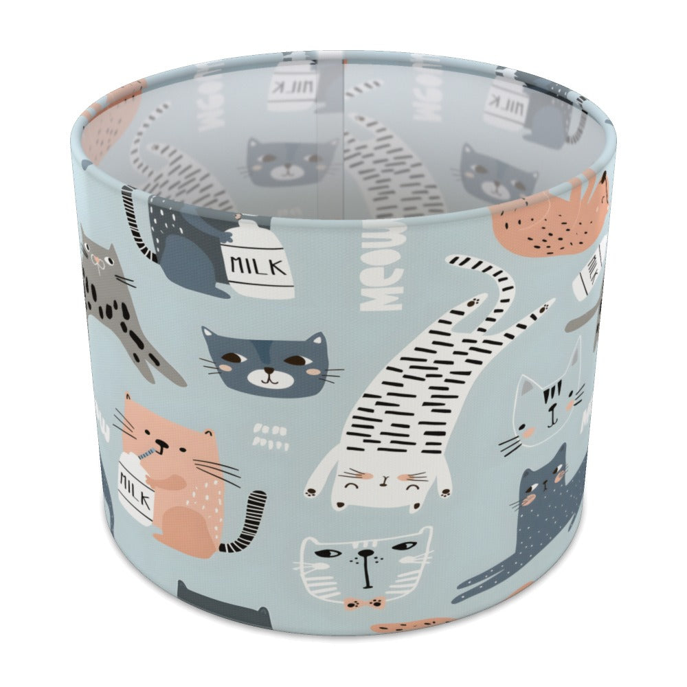 Playful Cat lampshade - 25cm Table