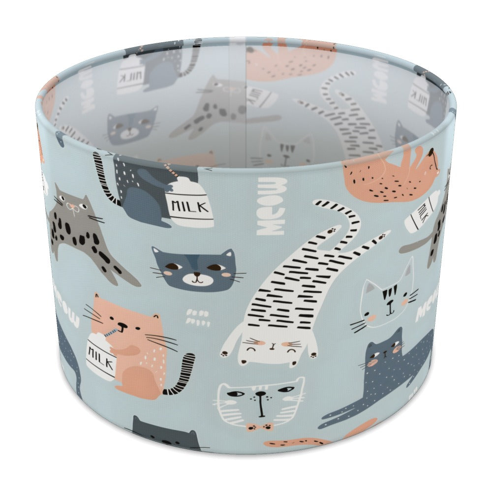 Playful Cat lampshade - 30cm Table