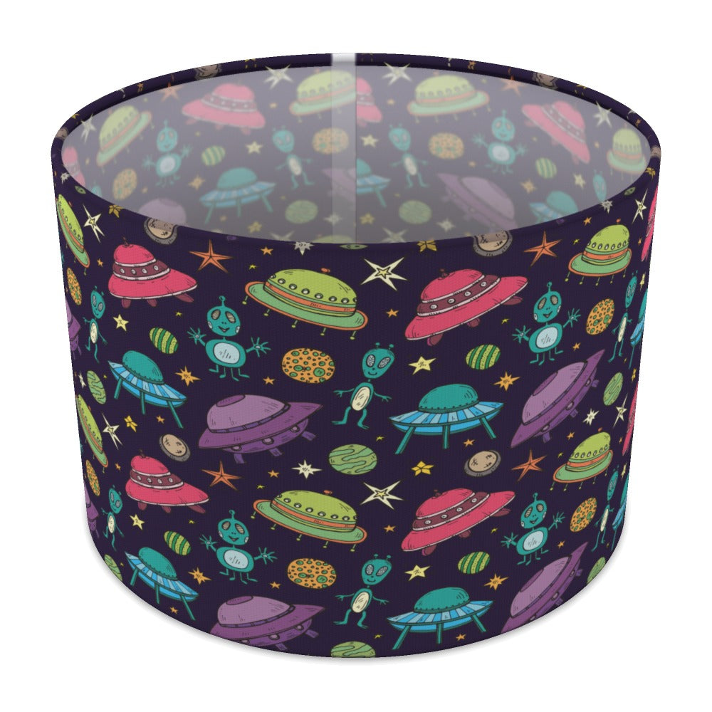 Colorful Space Alien Theme lampshade - 30cm Table