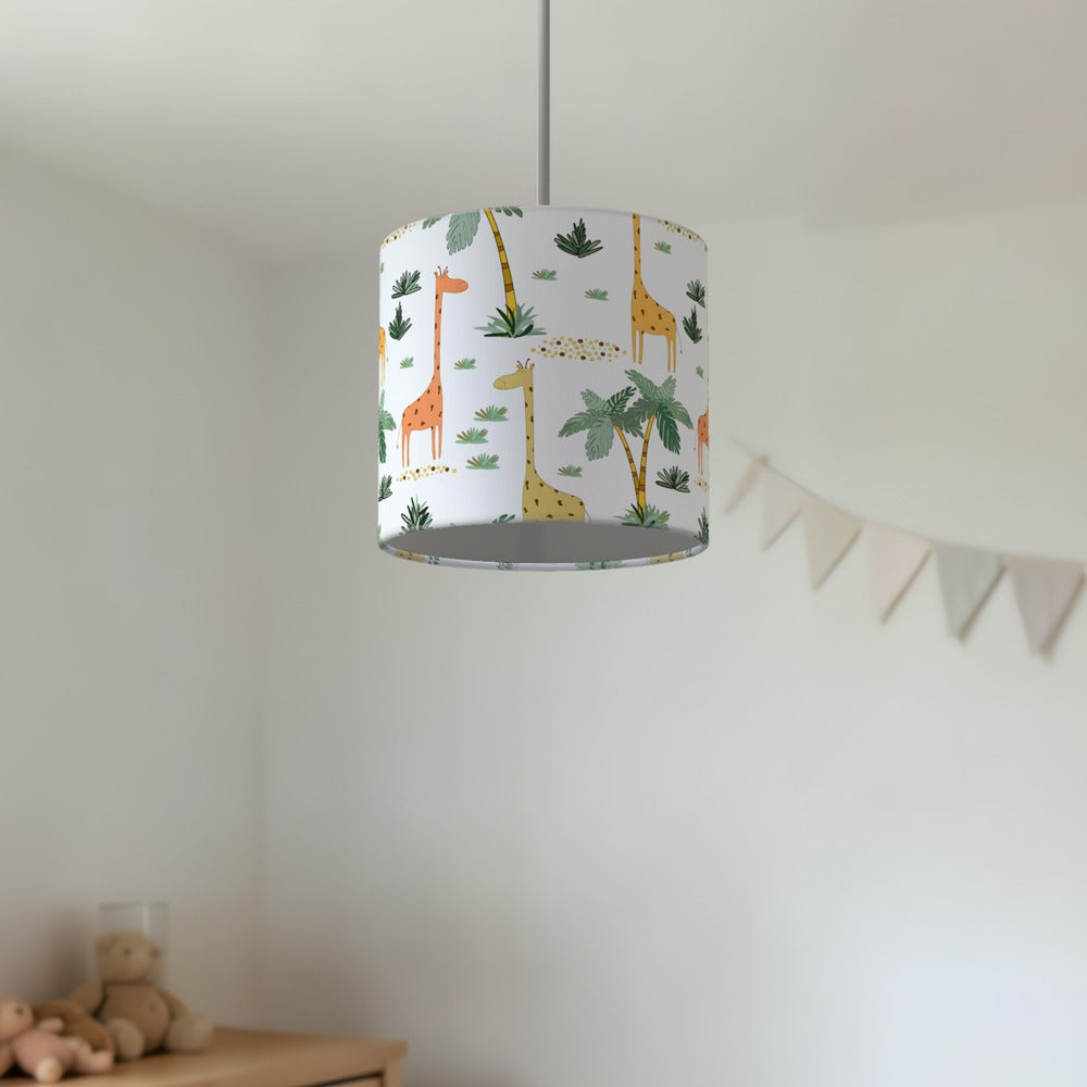 Giraffe Jungle Safari lampshade