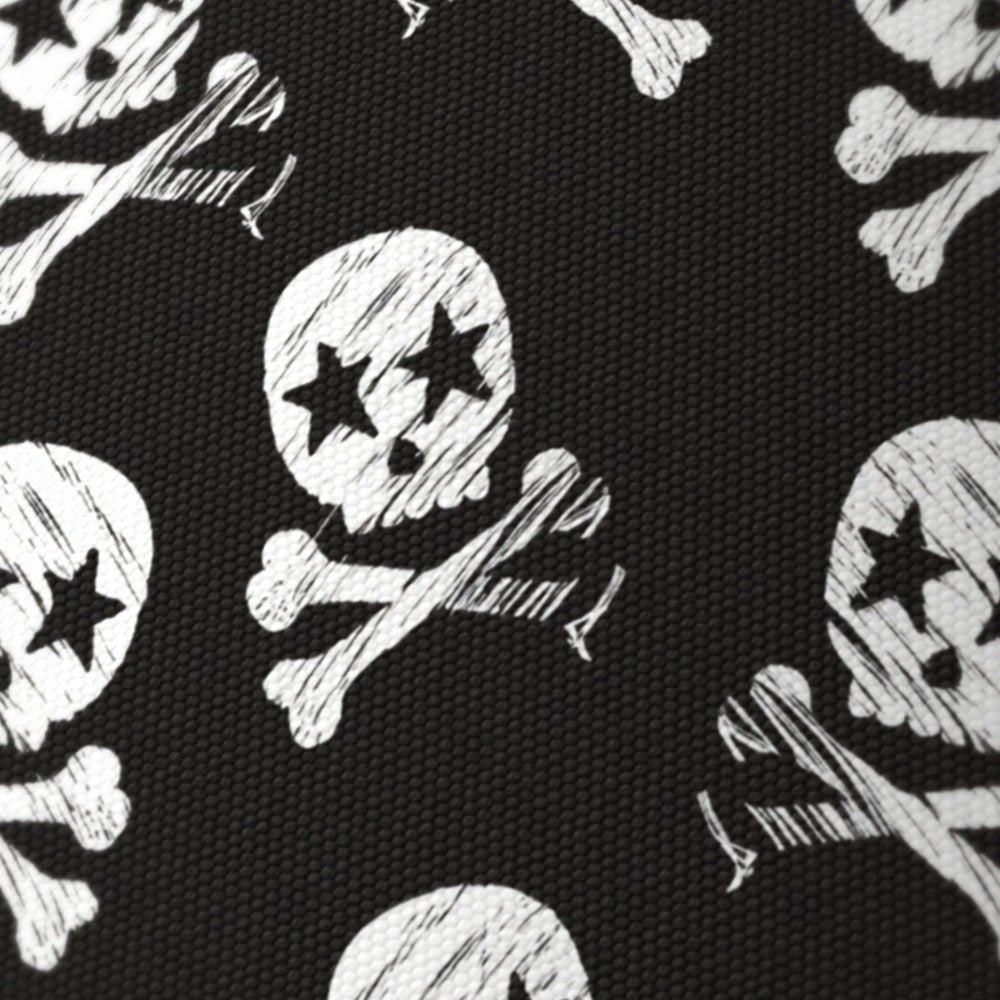 Black Pirate Skull and Crossbones lampshade