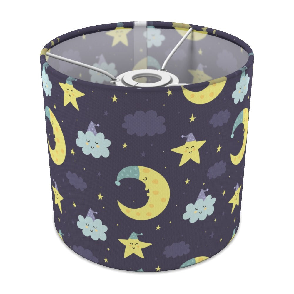 Blue Stars and Moon lampshade - 20cm Ceiling
