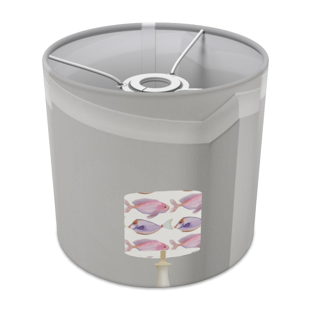 Pink Tropical Fish lampshade - 20cm Ceiling