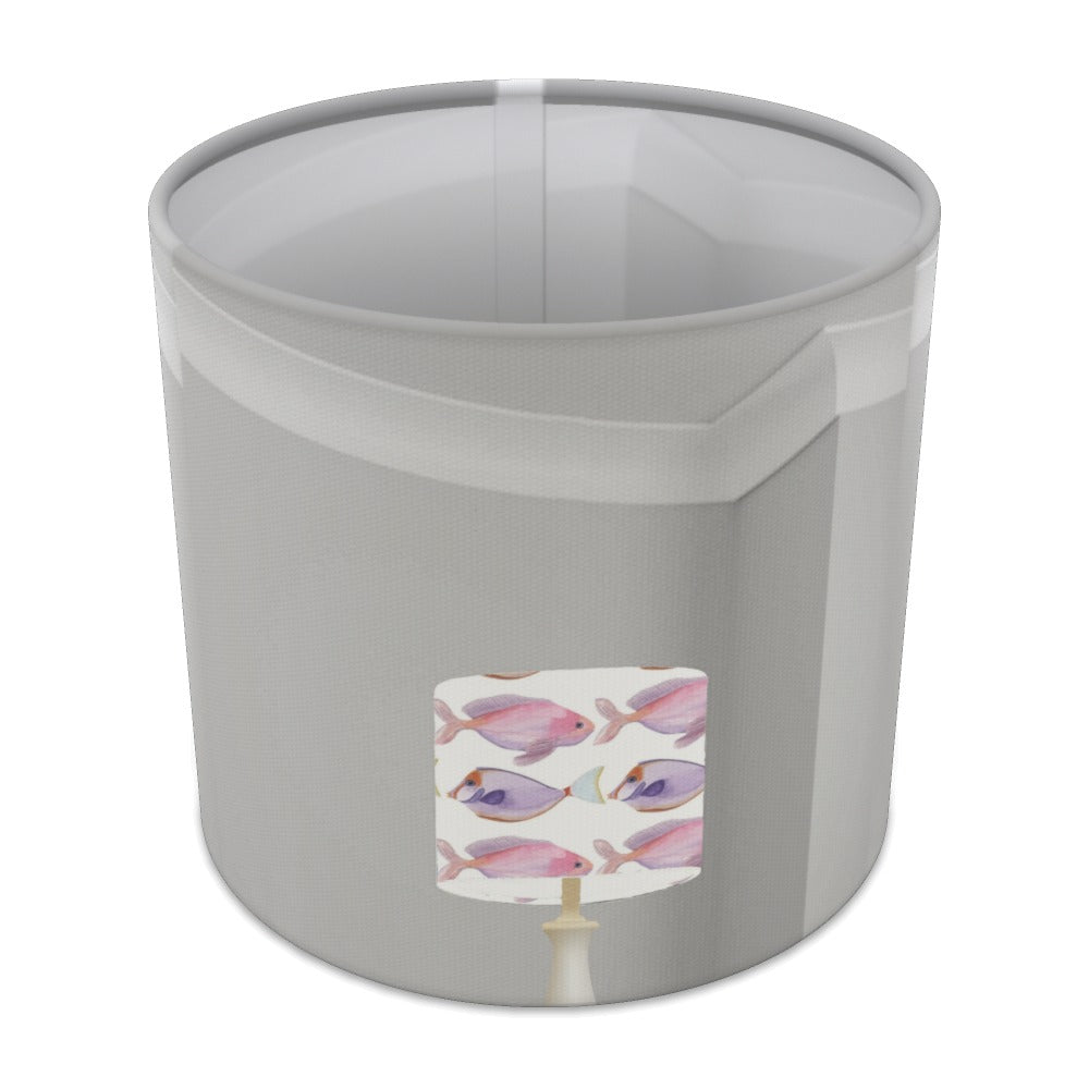 Pink Tropical Fish lampshade - 20cm Table