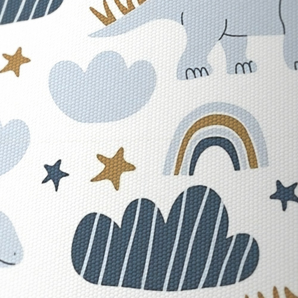 Dino Rainbow Pattern lampshade