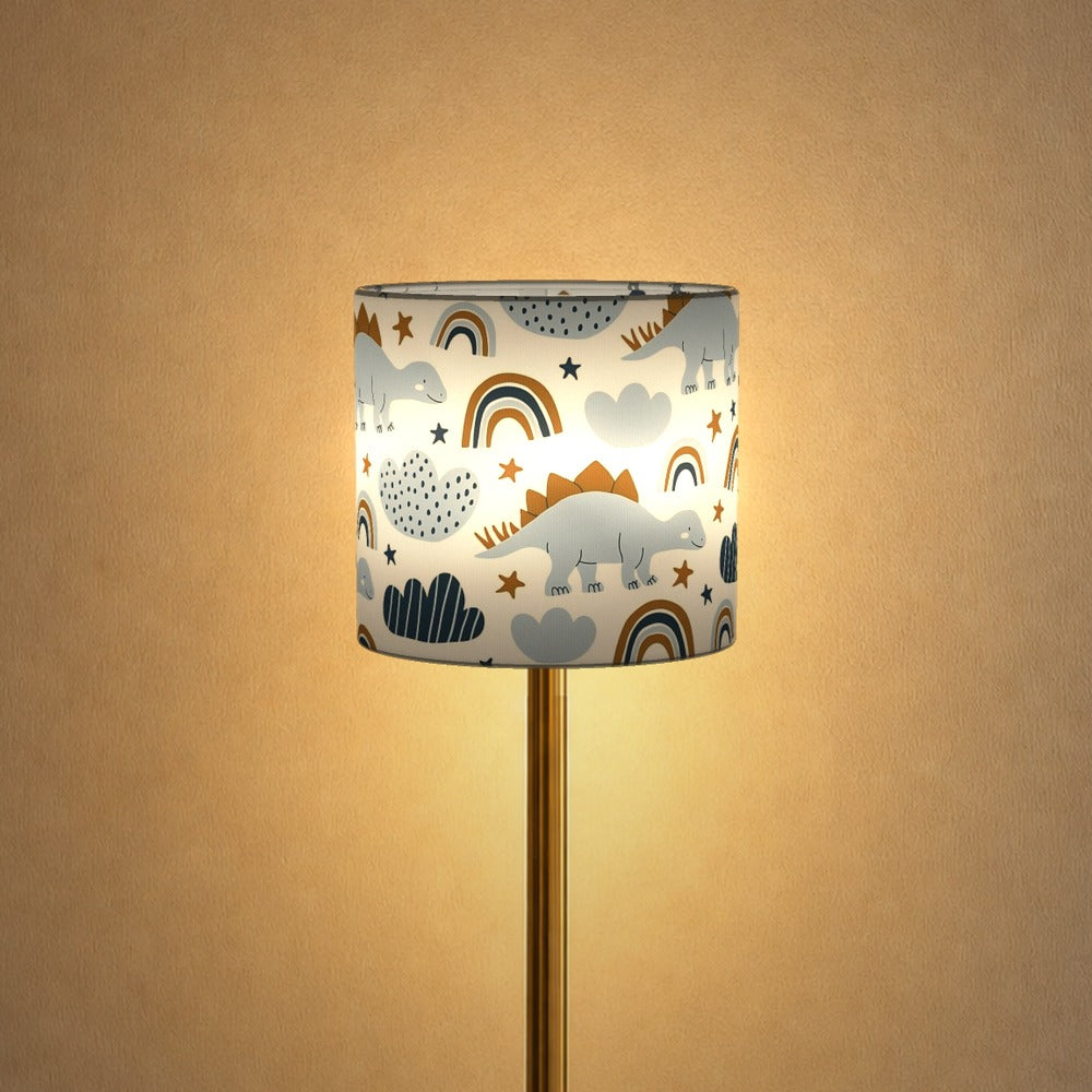 Dino Rainbow Pattern lampshade