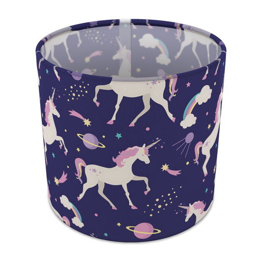 Magical Unicorn and Stars lampshade - 20cm Table
