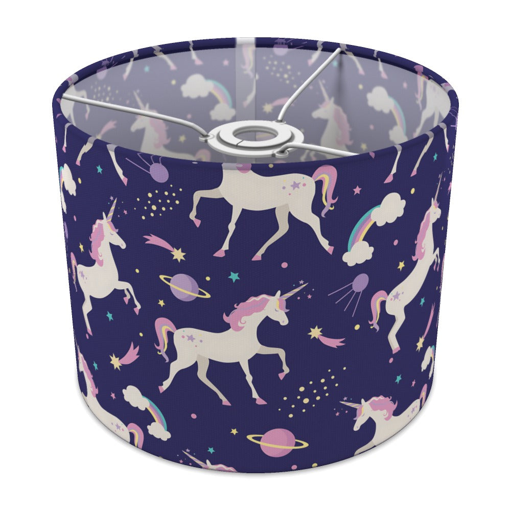 Magical Unicorn and Stars lampshade - 25cm Ceiling