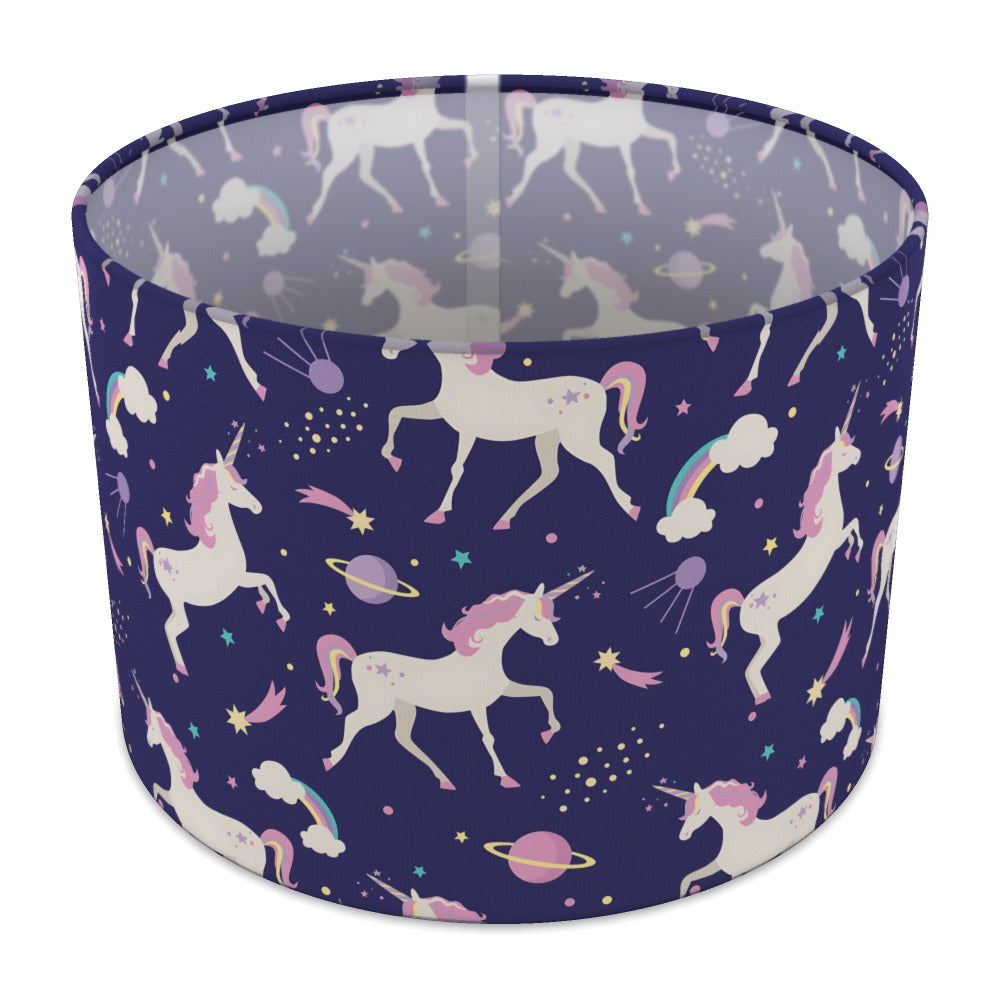 Magical Unicorn and Stars lampshade - 30cm Table