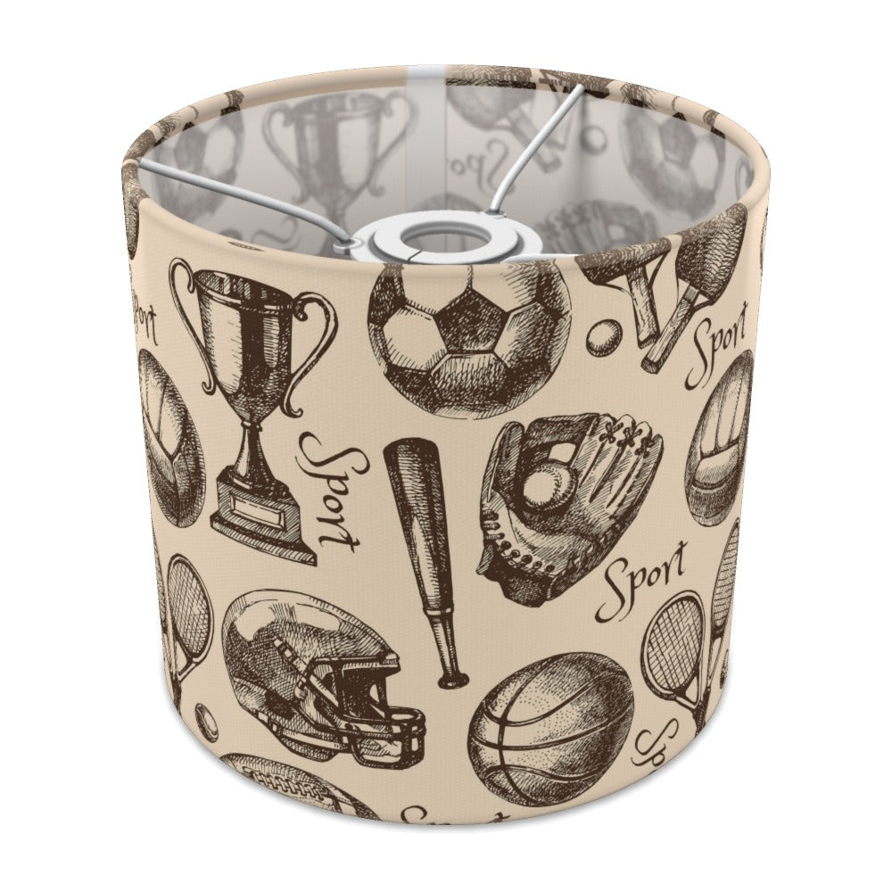 Vintage Sports Theme lampshade - 20cm Ceiling