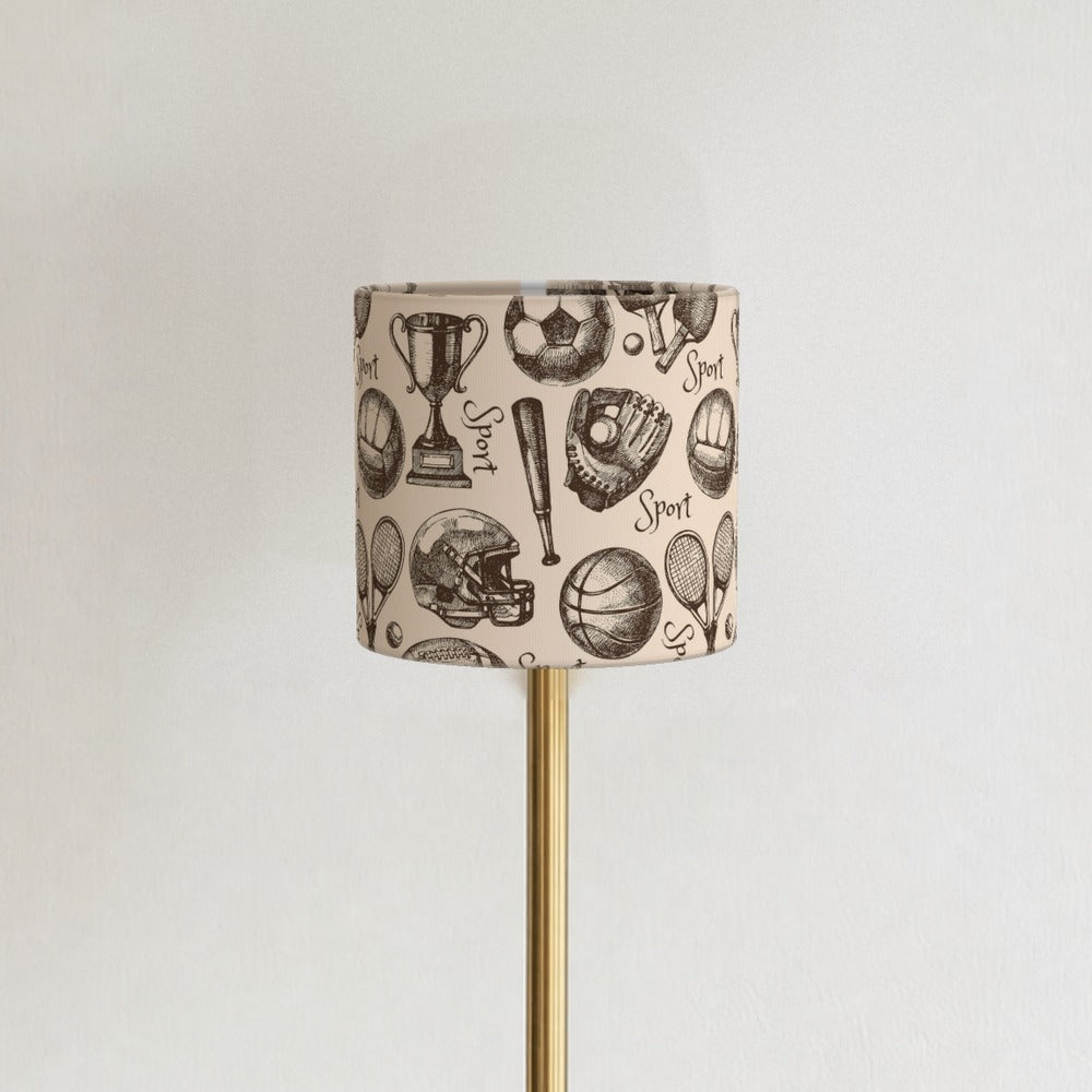 Vintage Sports Theme lampshade