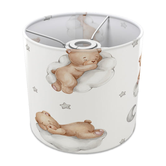 Adorable Teddy Bear and Moon lampshade - 20cm Ceiling