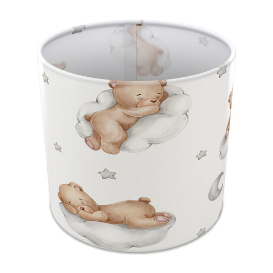 Adorable Teddy Bear and Moon lampshade - 20cm Table