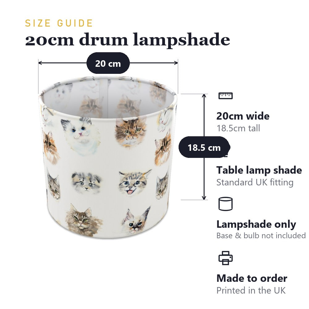 Cute Kitten Faces lampshade