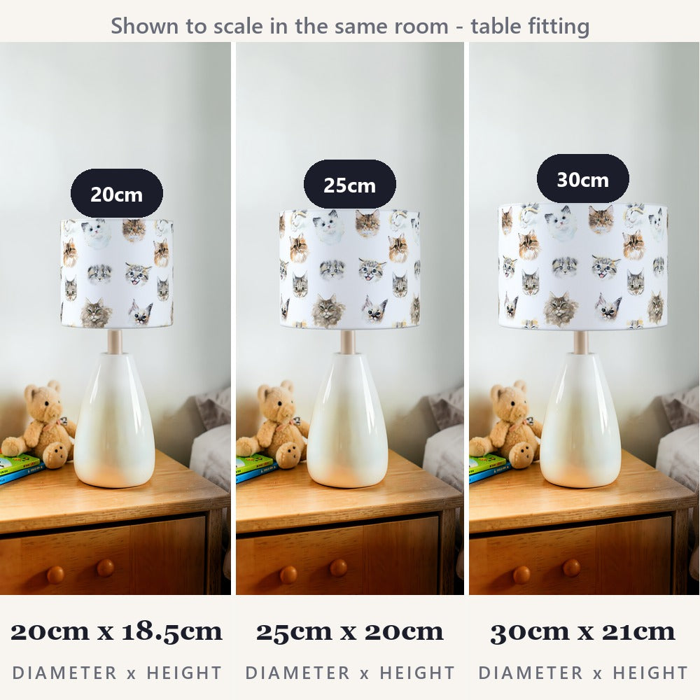 Cute Kitten Faces lampshade