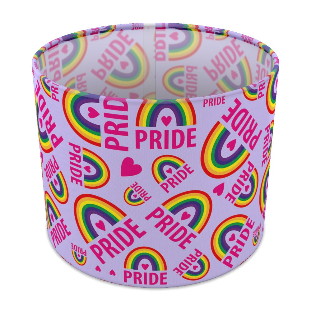 Rainbow Pride lampshade - 25cm Table