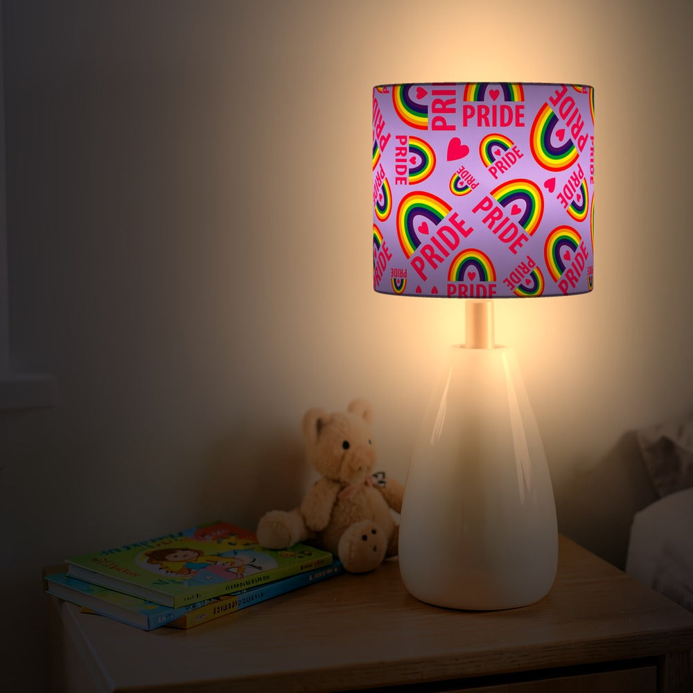 Rainbow Pride lampshade