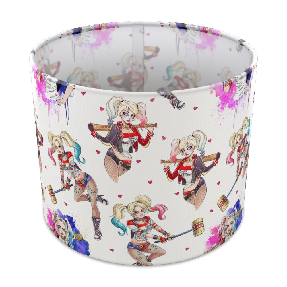 Comic-inspired Character Pattern lampshade - 25cm Table
