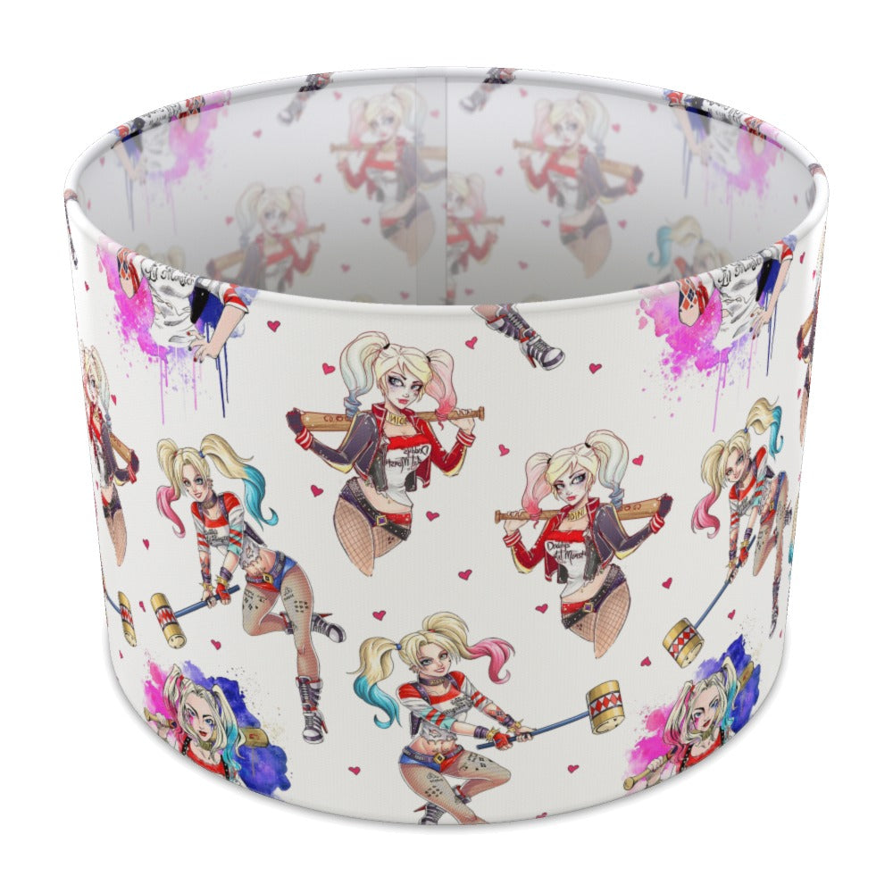 Comic-inspired Character Pattern lampshade - 30cm Table