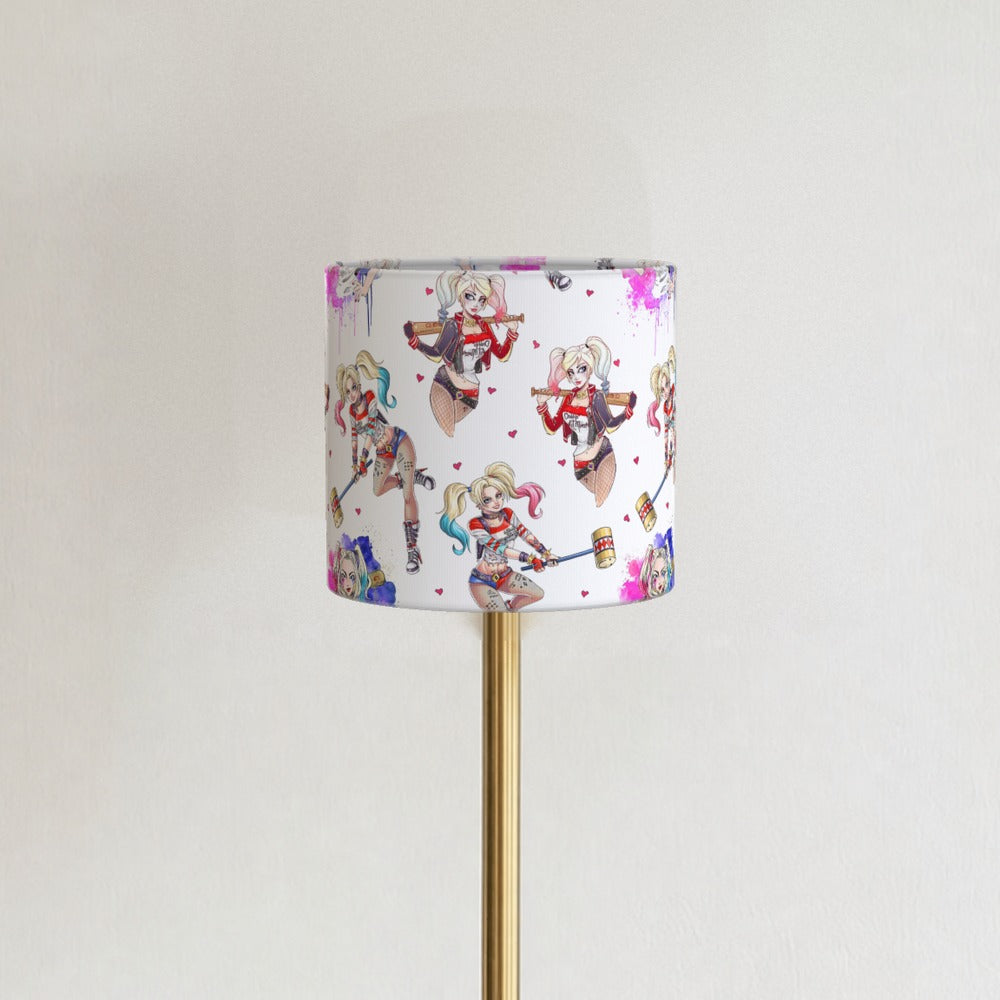 Comic-inspired Character Pattern lampshade