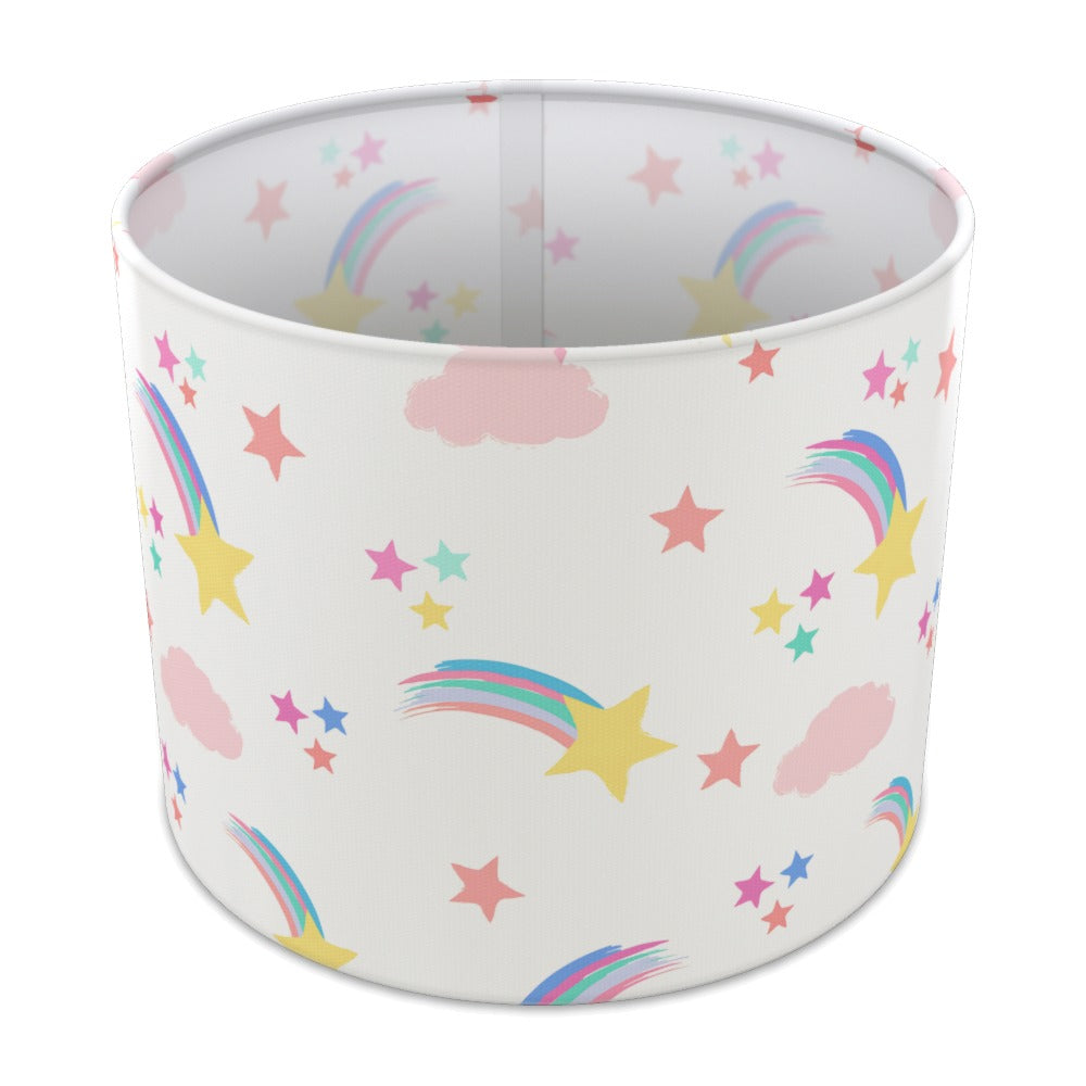 Rainbow Shooting Stars lampshade - 25cm Table