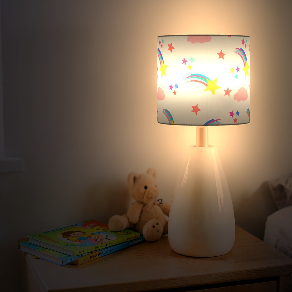 Rainbow Shooting Stars lampshade