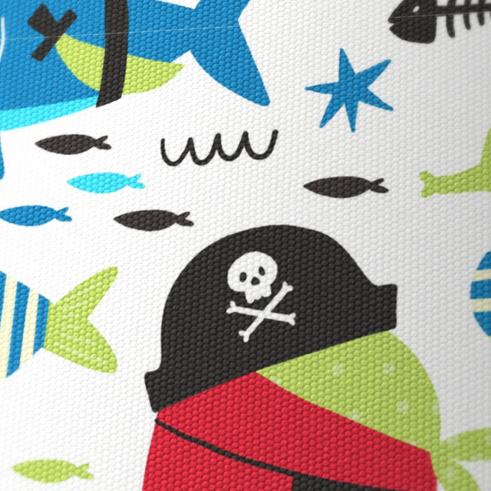 Pirate Adventure Squid and Fish lampshade
