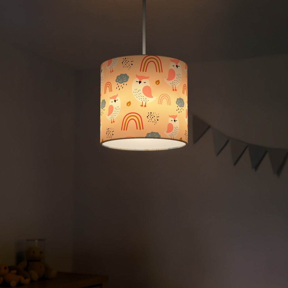 Owl lampshade