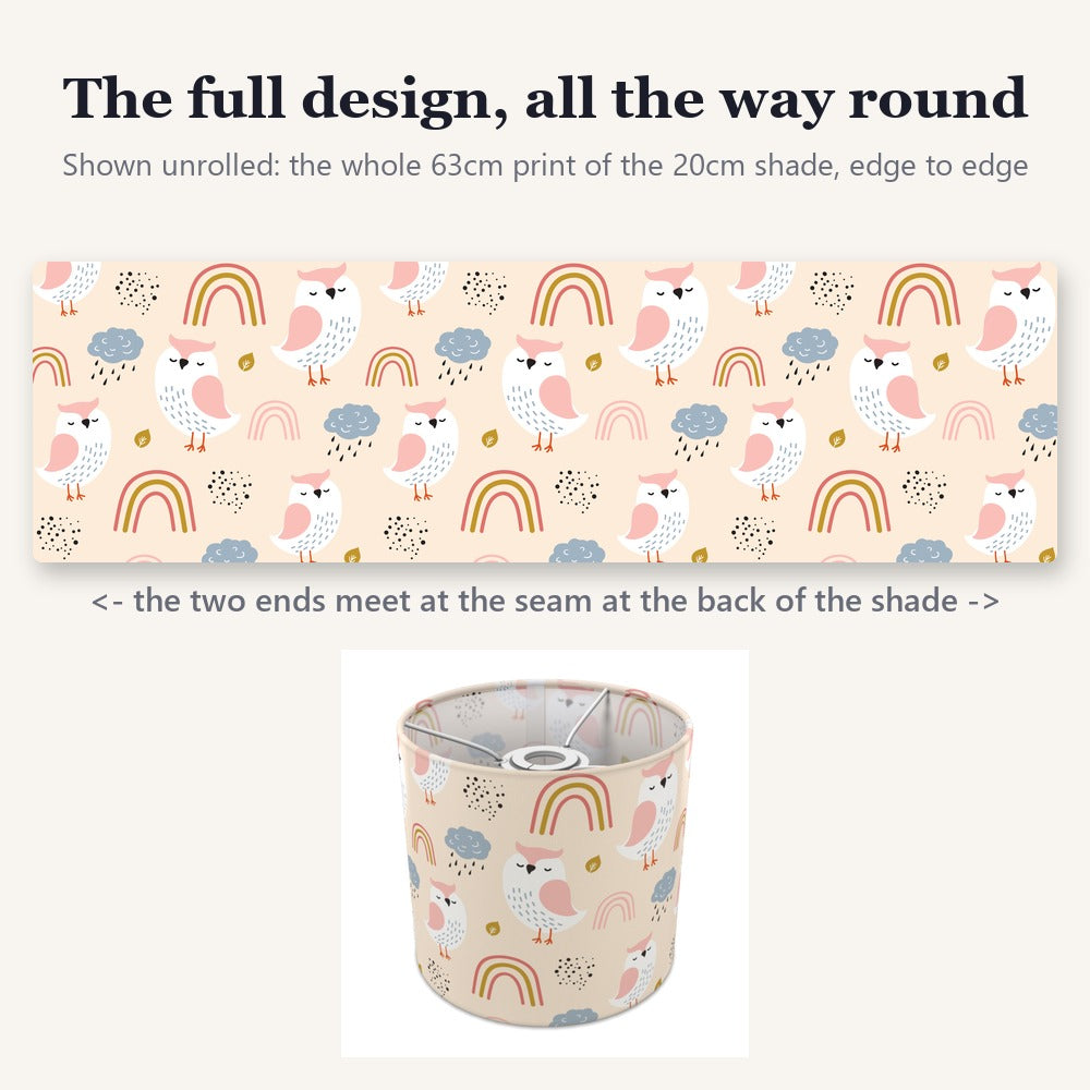 Owl lampshade