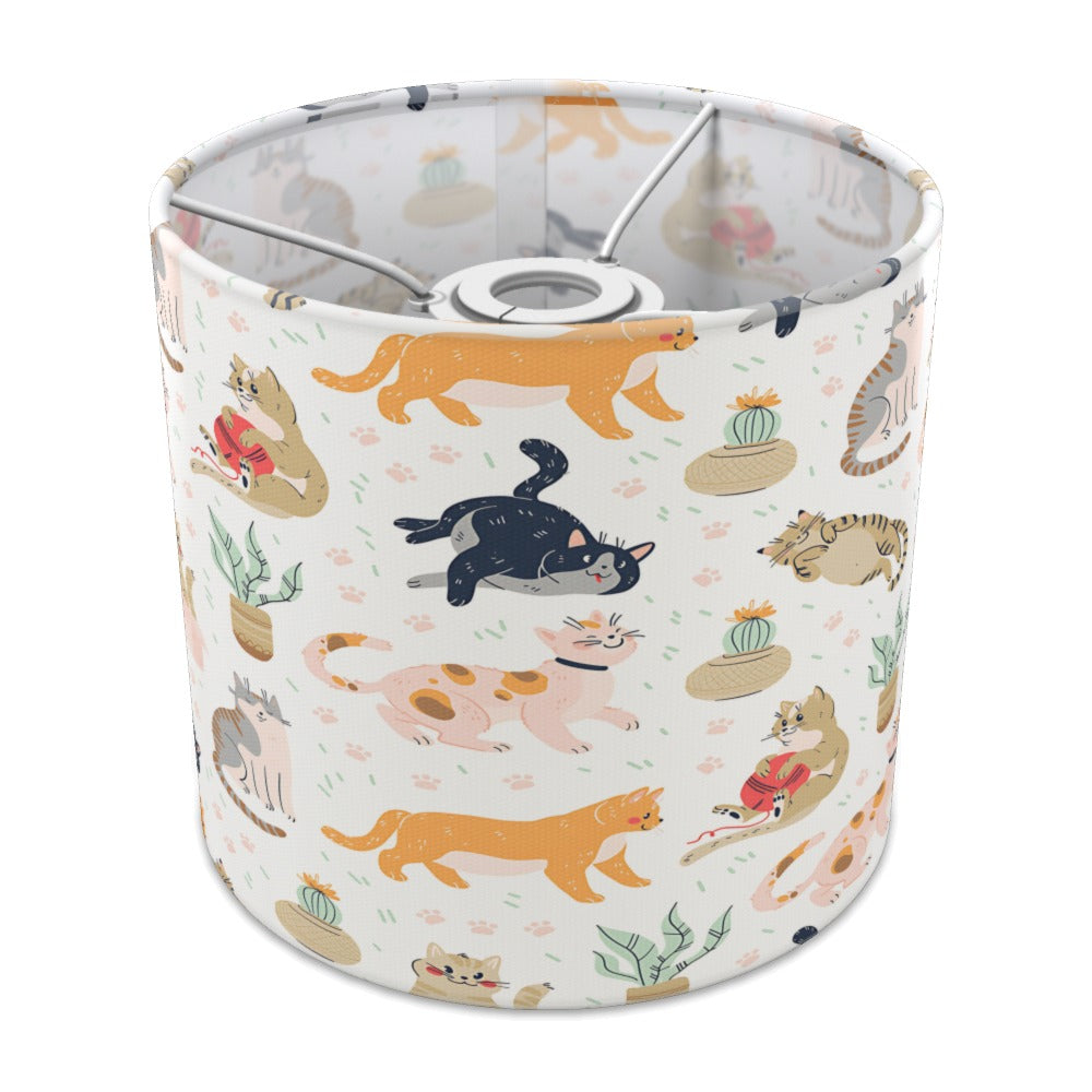 Colorful Cat Pattern lampshade - 20cm Ceiling