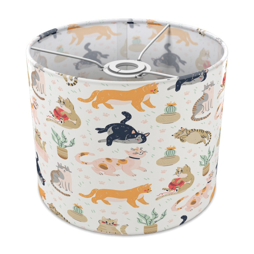 Colorful Cat Pattern lampshade - 25cm Ceiling
