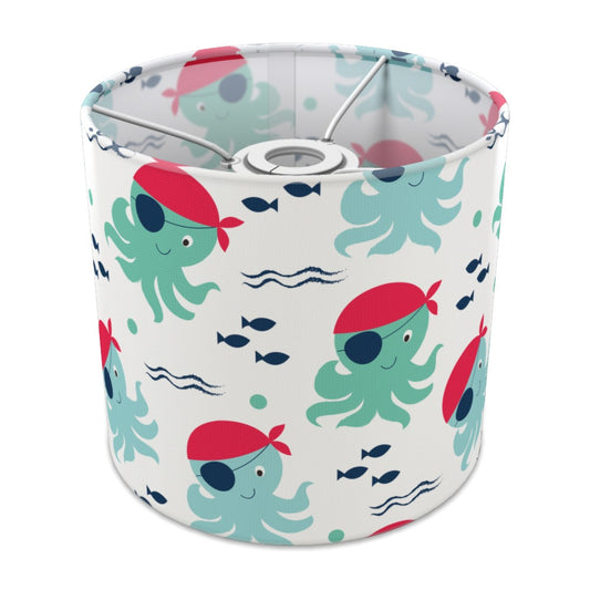 Pirate Squid Design lampshade - 20cm Ceiling
