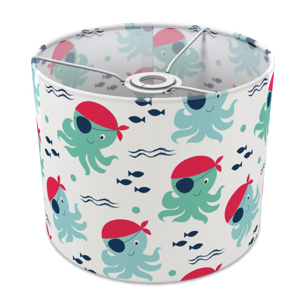 Pirate Squid Design lampshade - 25cm Ceiling