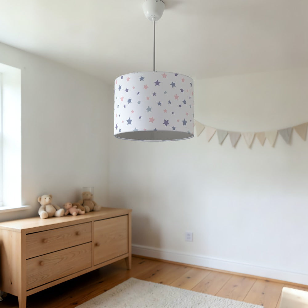 Pastel Starry Sky lampshade
