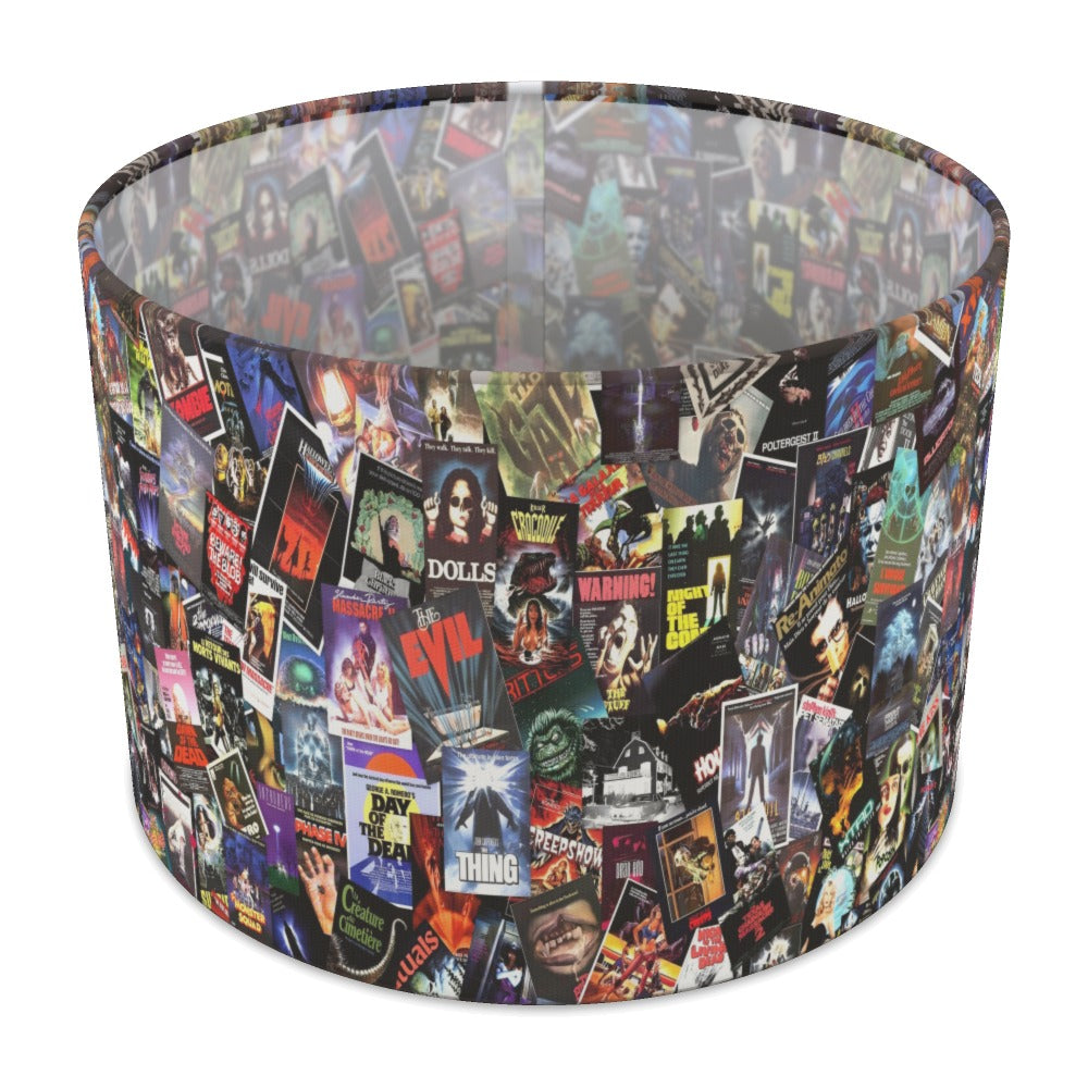 Horror Movie Collage lampshade - 30cm Table