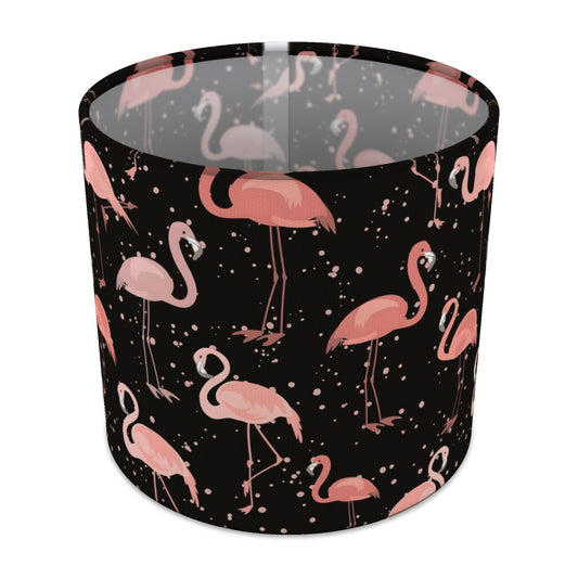 Pink Flamingo Pattern lampshade - 20cm Table