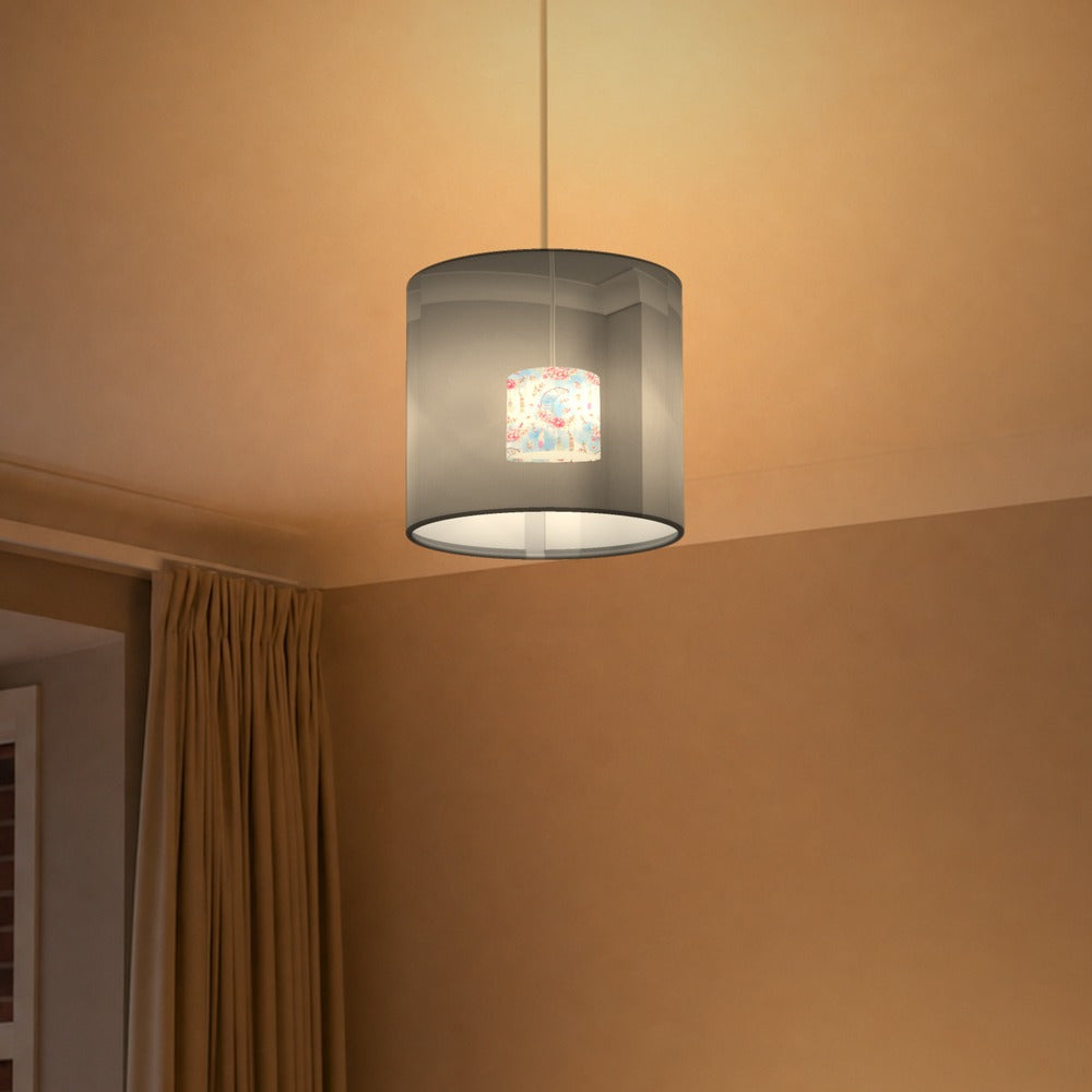 Dreamcatcher Floral Feather lampshade