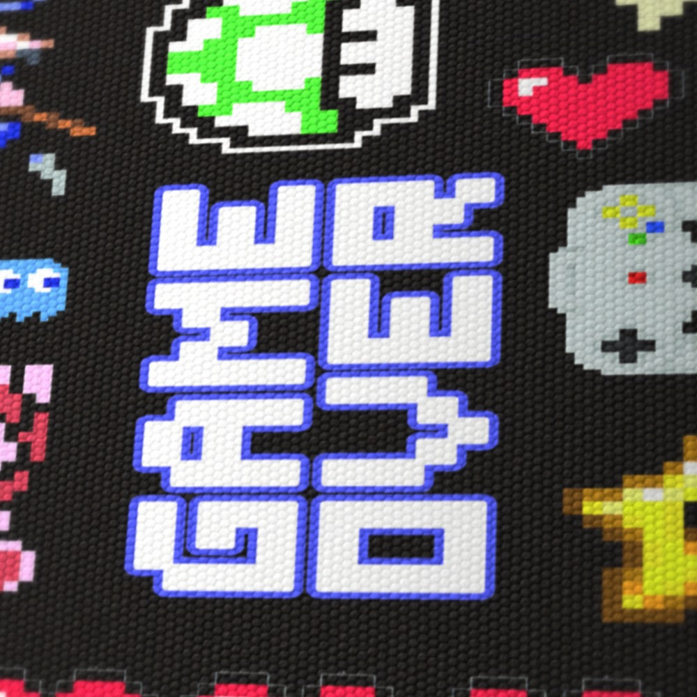Retro Gaming Pixel Art lampshade
