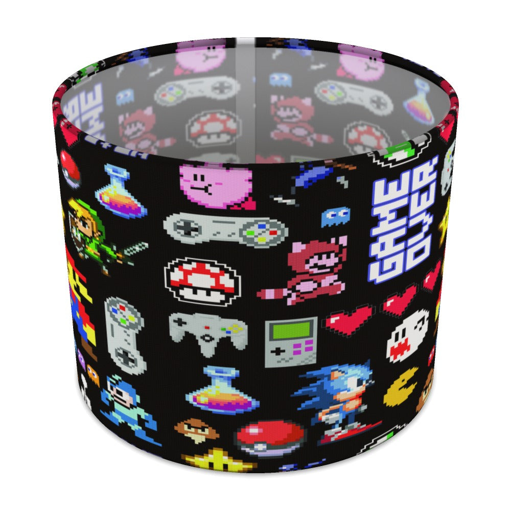 Retro Gaming Pixel Art lampshade - 25cm Table