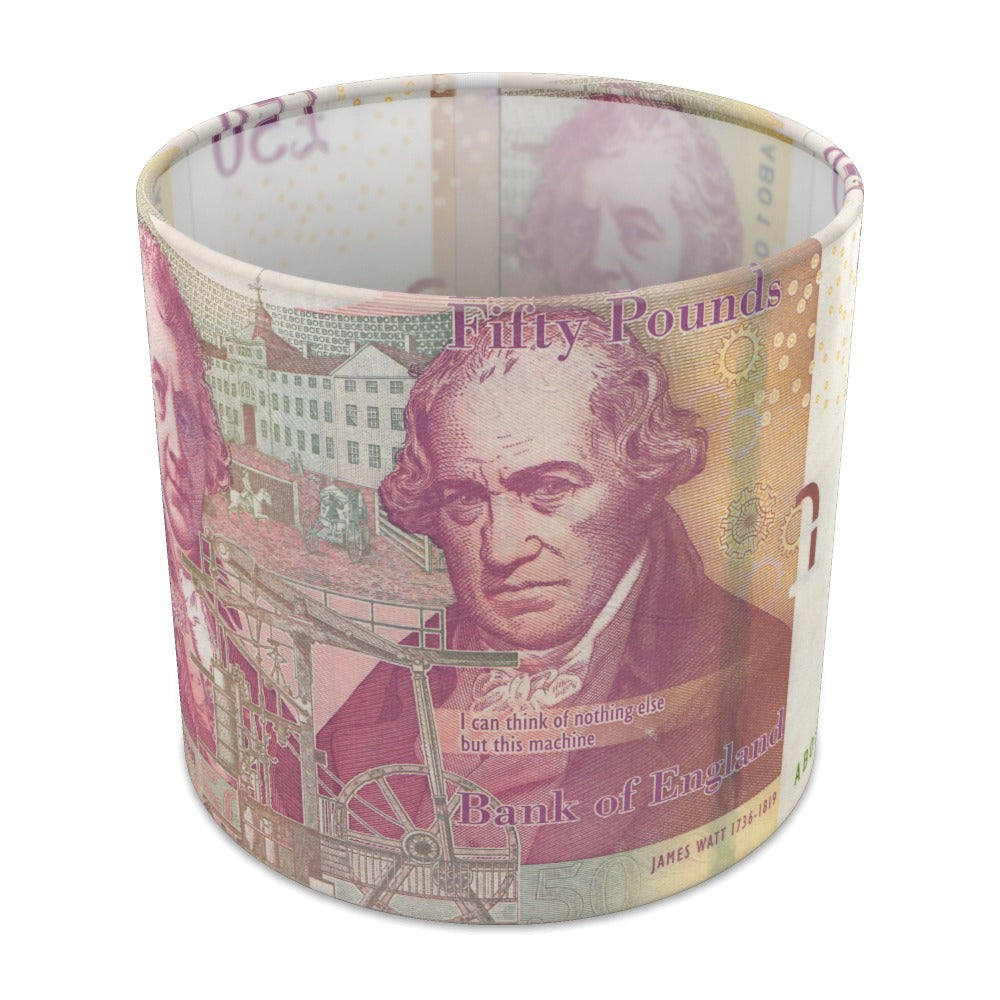 Money lampshade - 20cm Table