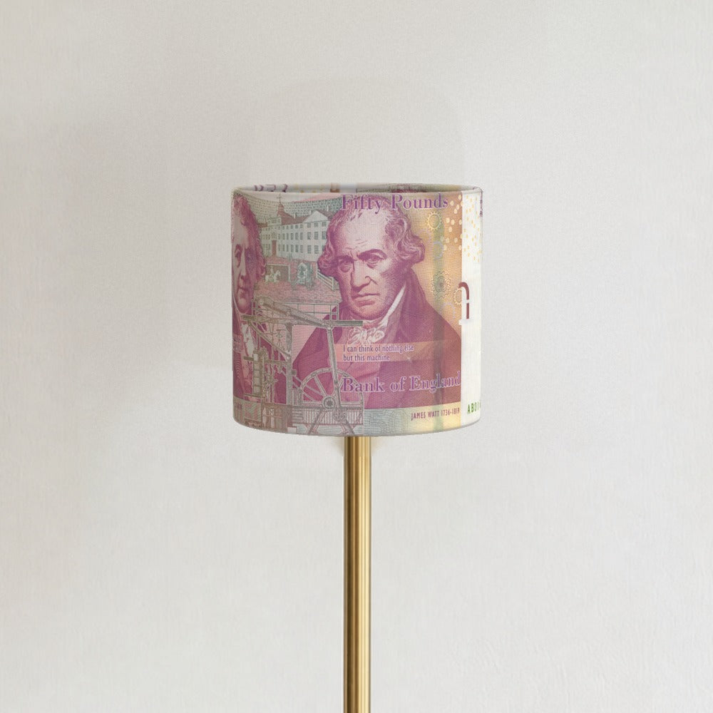 Money lampshade