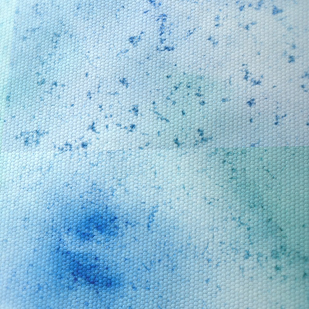 Blue Green Watercolor Pattern lampshade