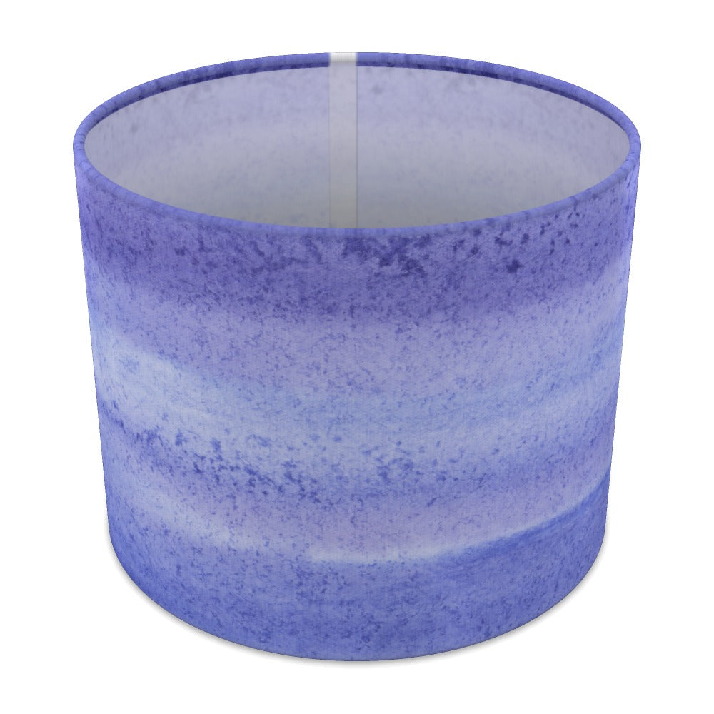 Purple Watercolor Pattern lampshade - 25cm Table