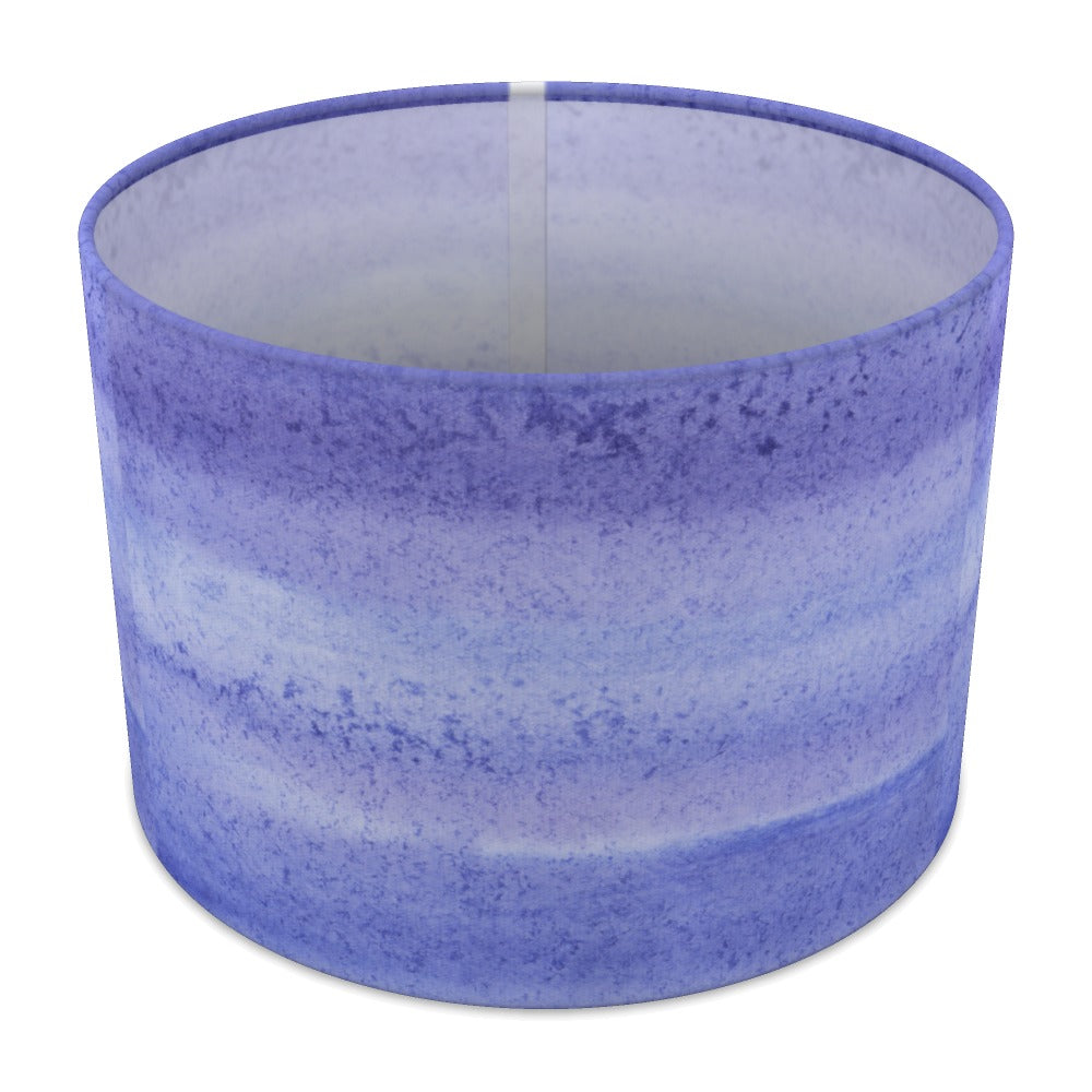 Purple Watercolor Pattern lampshade - 30cm Table