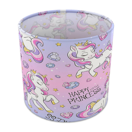 Pink Unicorn Princess lampshade - 20cm Table